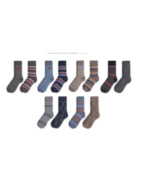 Exp. Calcetin Cro Fantasia 40-45 ( 18 Pares)